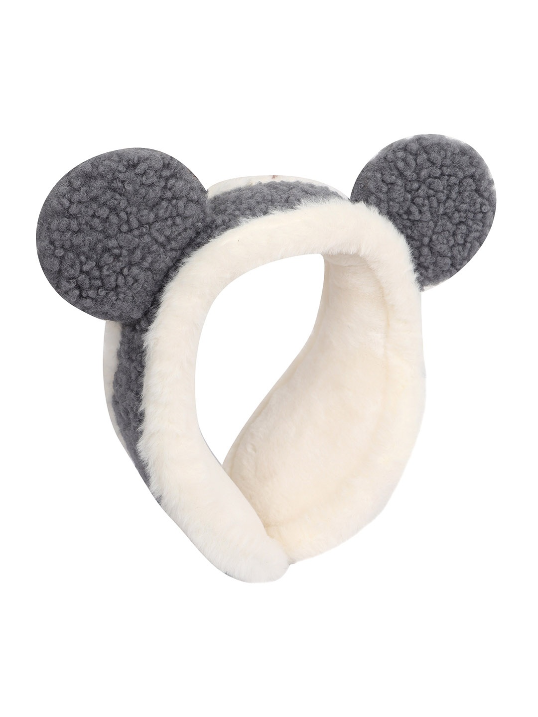 

FabSeasons Unisex Faux Fur Winter Ear Muffs, Grey