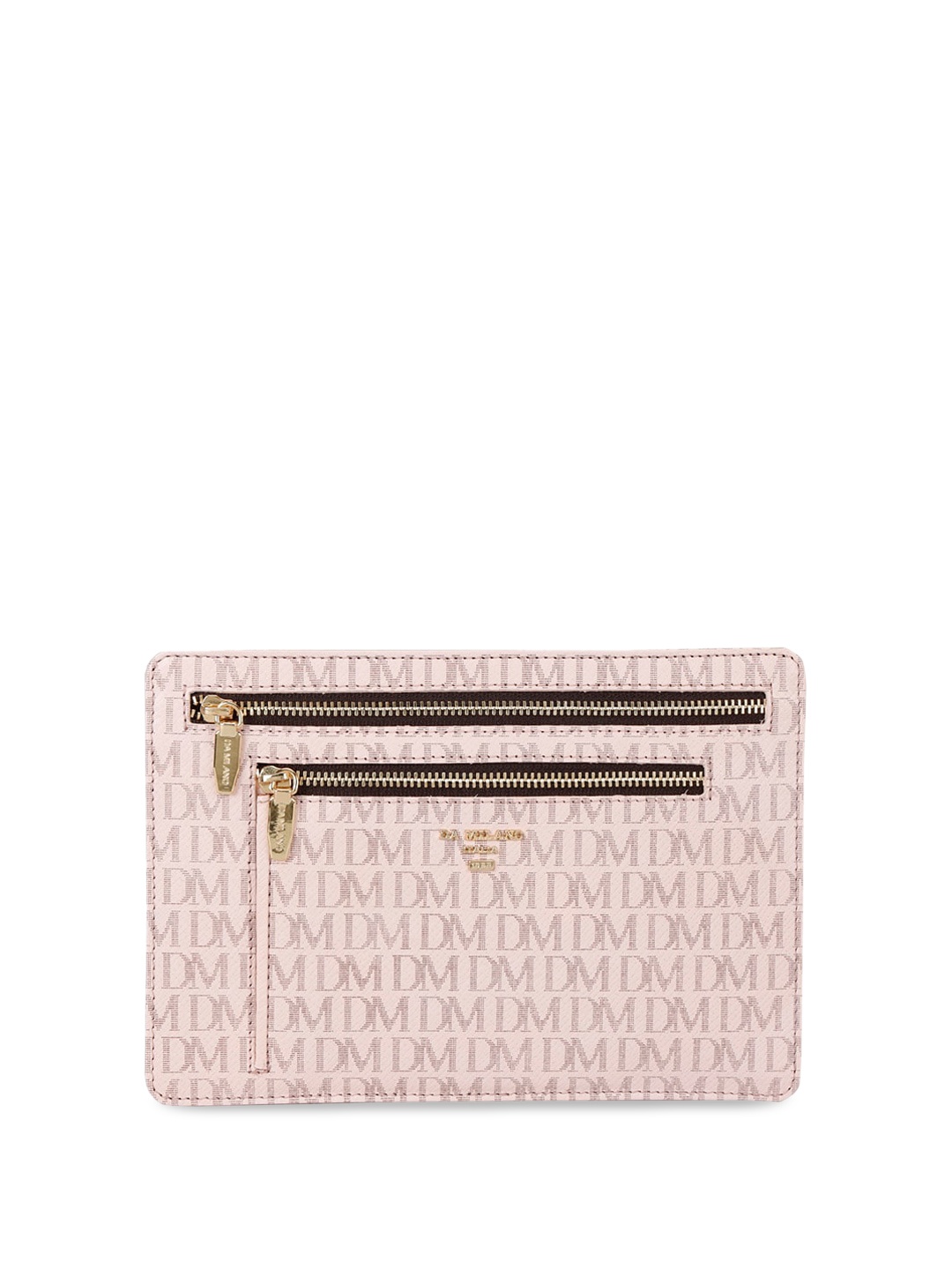 

Da Milano Printed Leather Purse, Pink