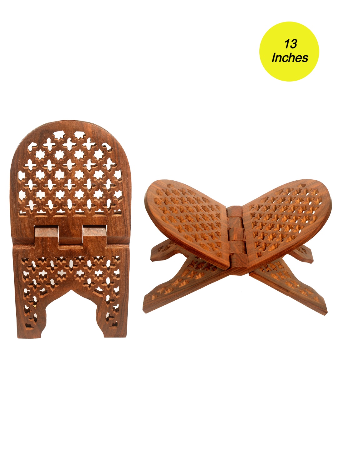 

Classical Youth Brown Sheesham Wooden Foldable Holy Book Stand