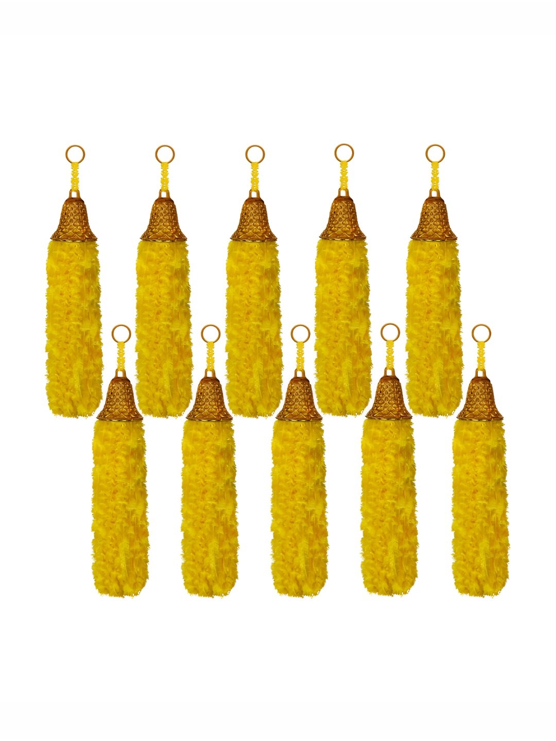 

iHandikart Yellow 10 Pieces Hanging Festive Decor