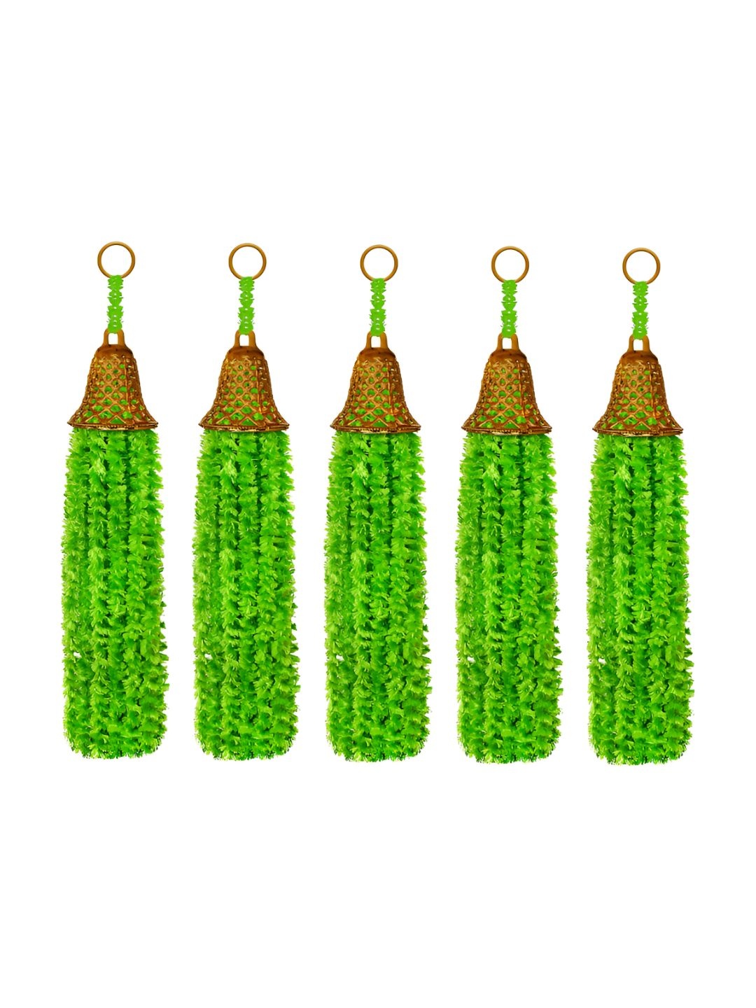 

iHandikart Green 5 Pieces Hanging Festive Decor