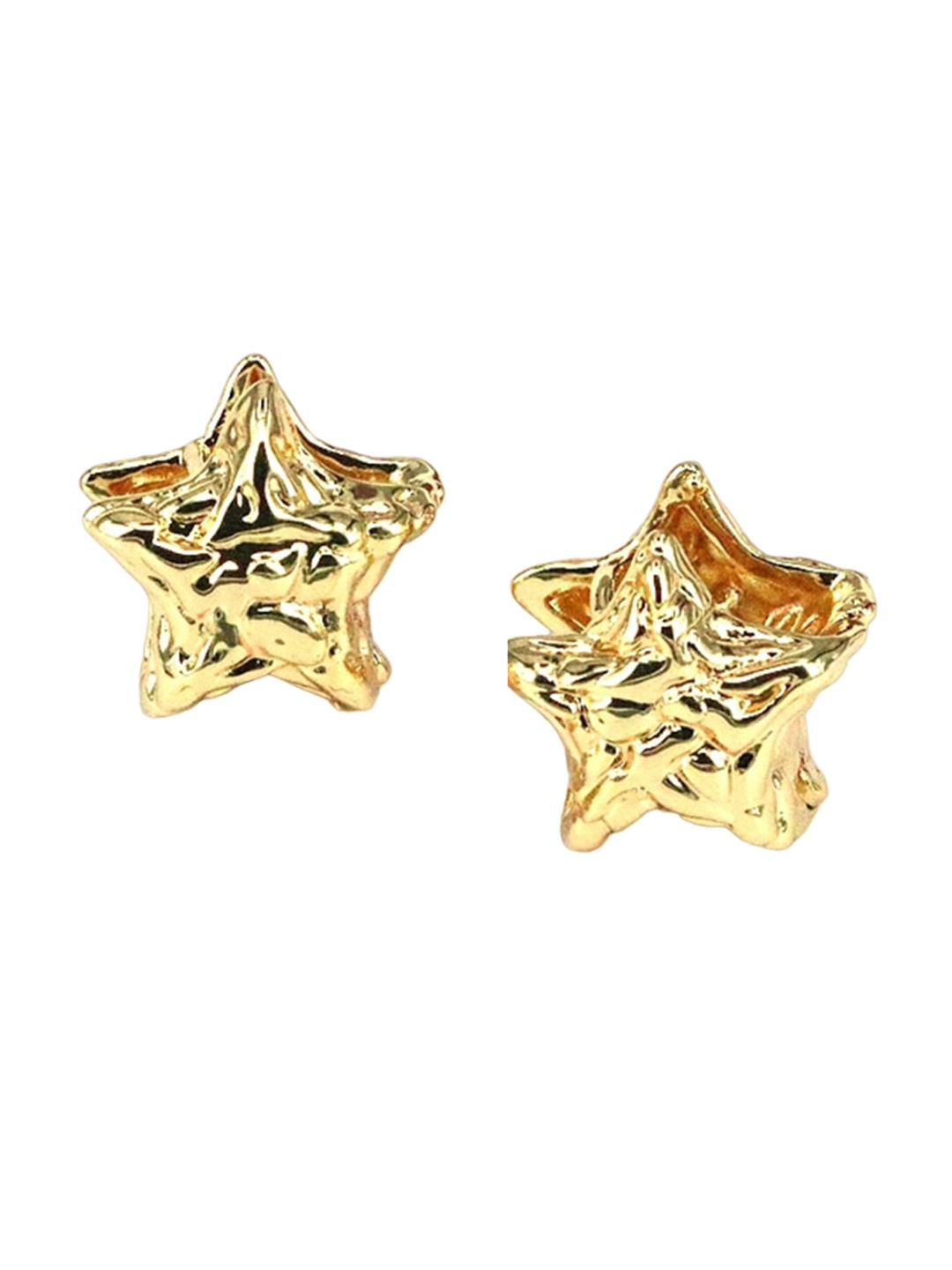 

Atasi International Gold-Plated Contemporary Studs Earrings