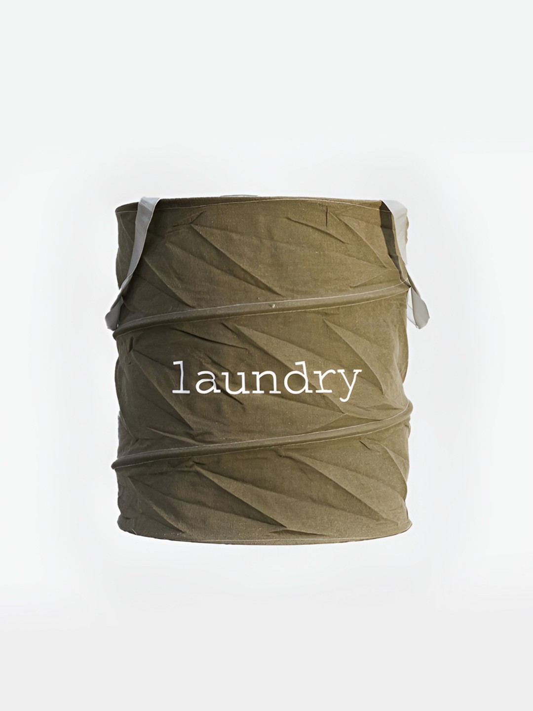 

CASA-NEST Brown Printed Waterproof Foldable Laundry Bag