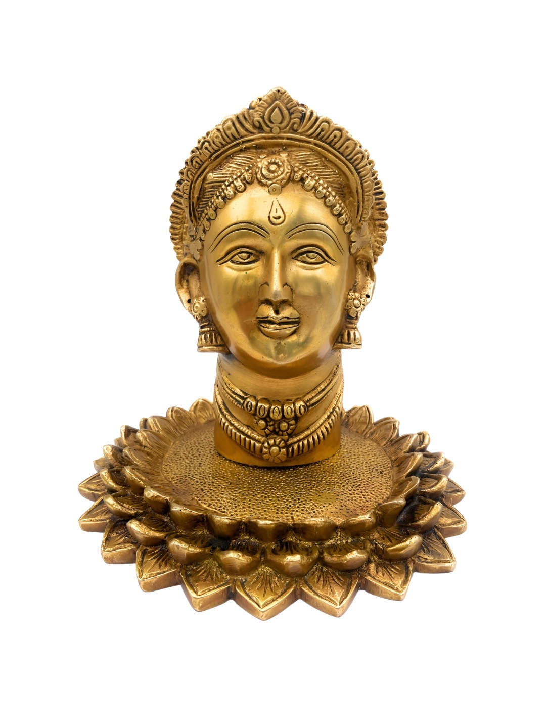 

Bhunes Gold Toned Religious Idol Showpiece