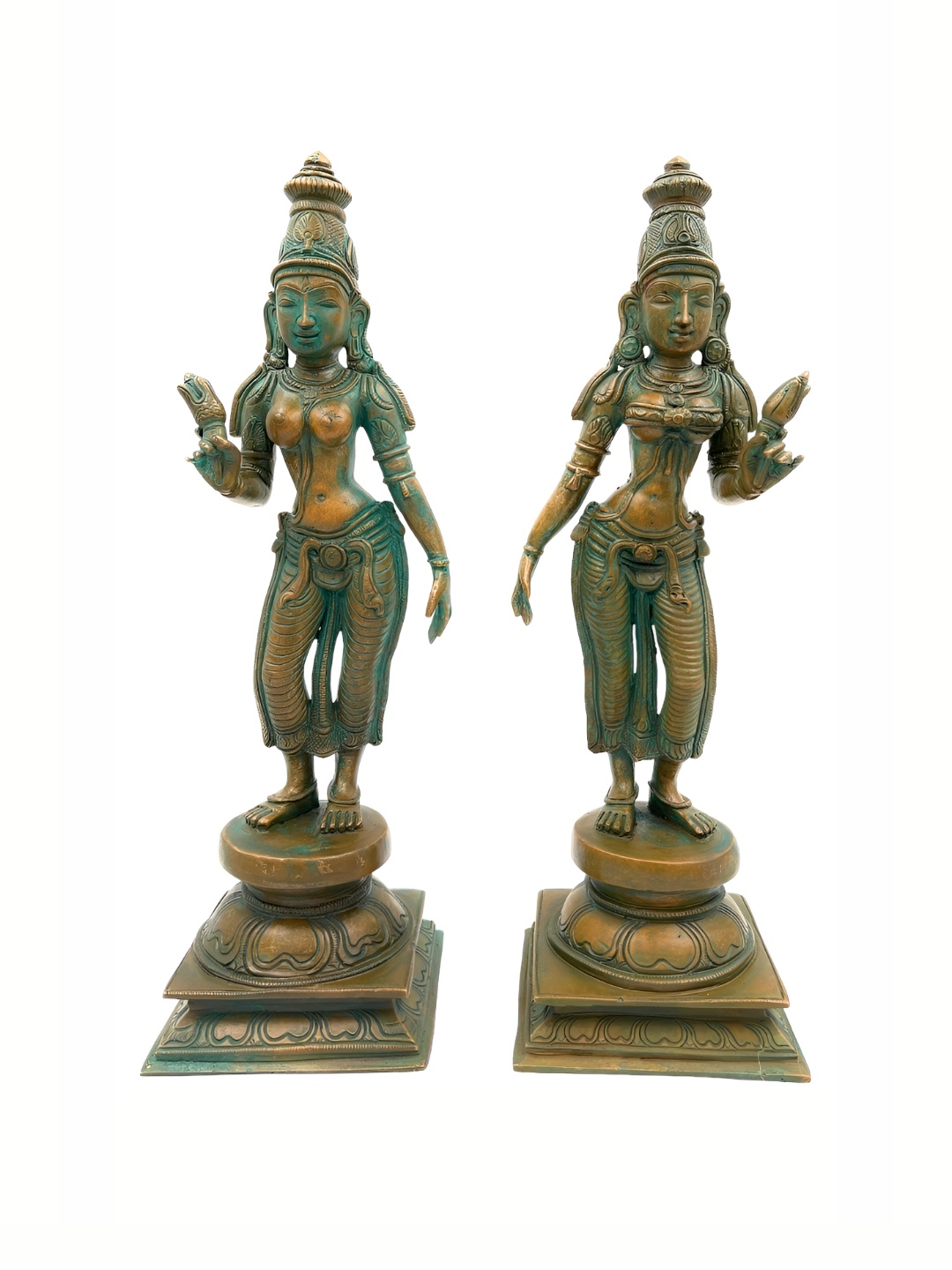 

Bhunes Gold Toned Religious Idol Showpiece