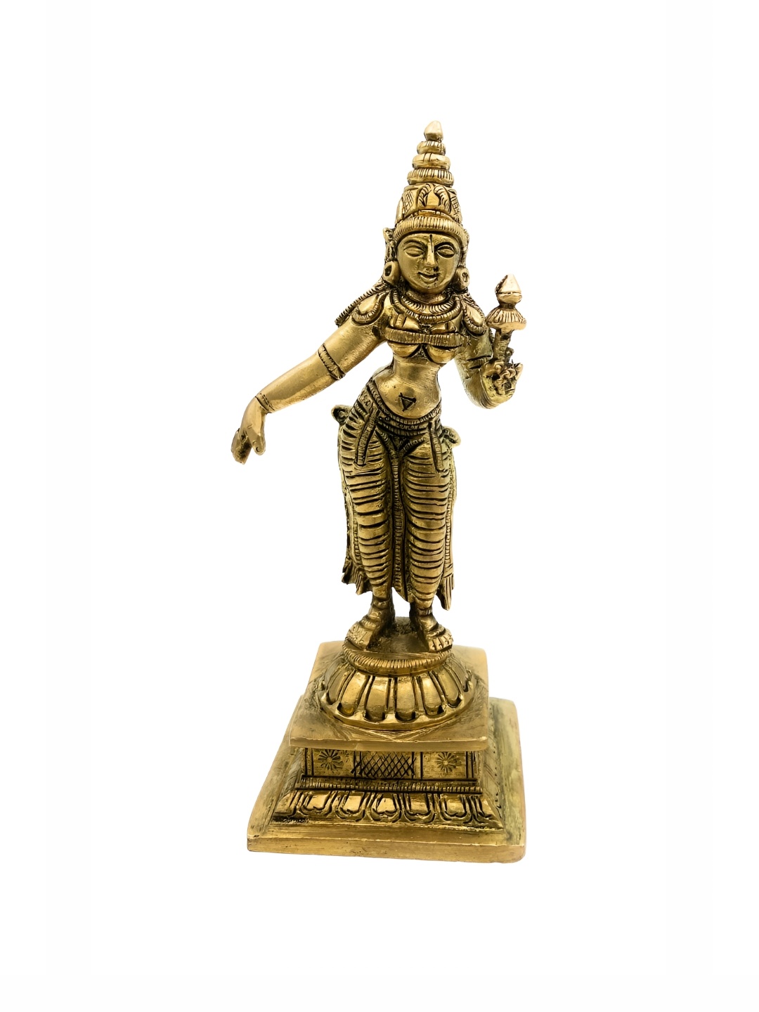 

Bhunes Gold Toned Lakshmi Showpiece
