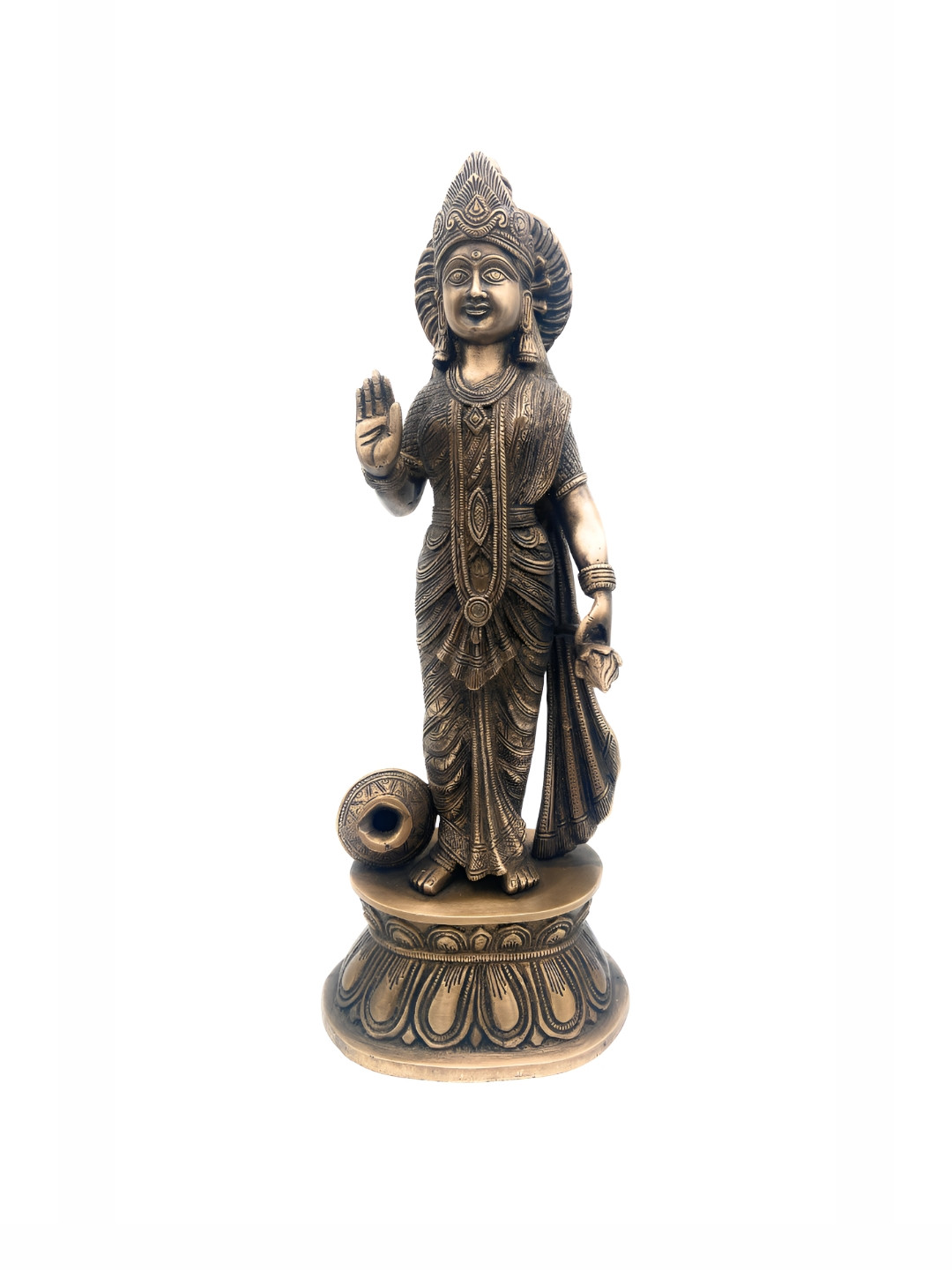 

Bhunes Gold Toned Showpiece