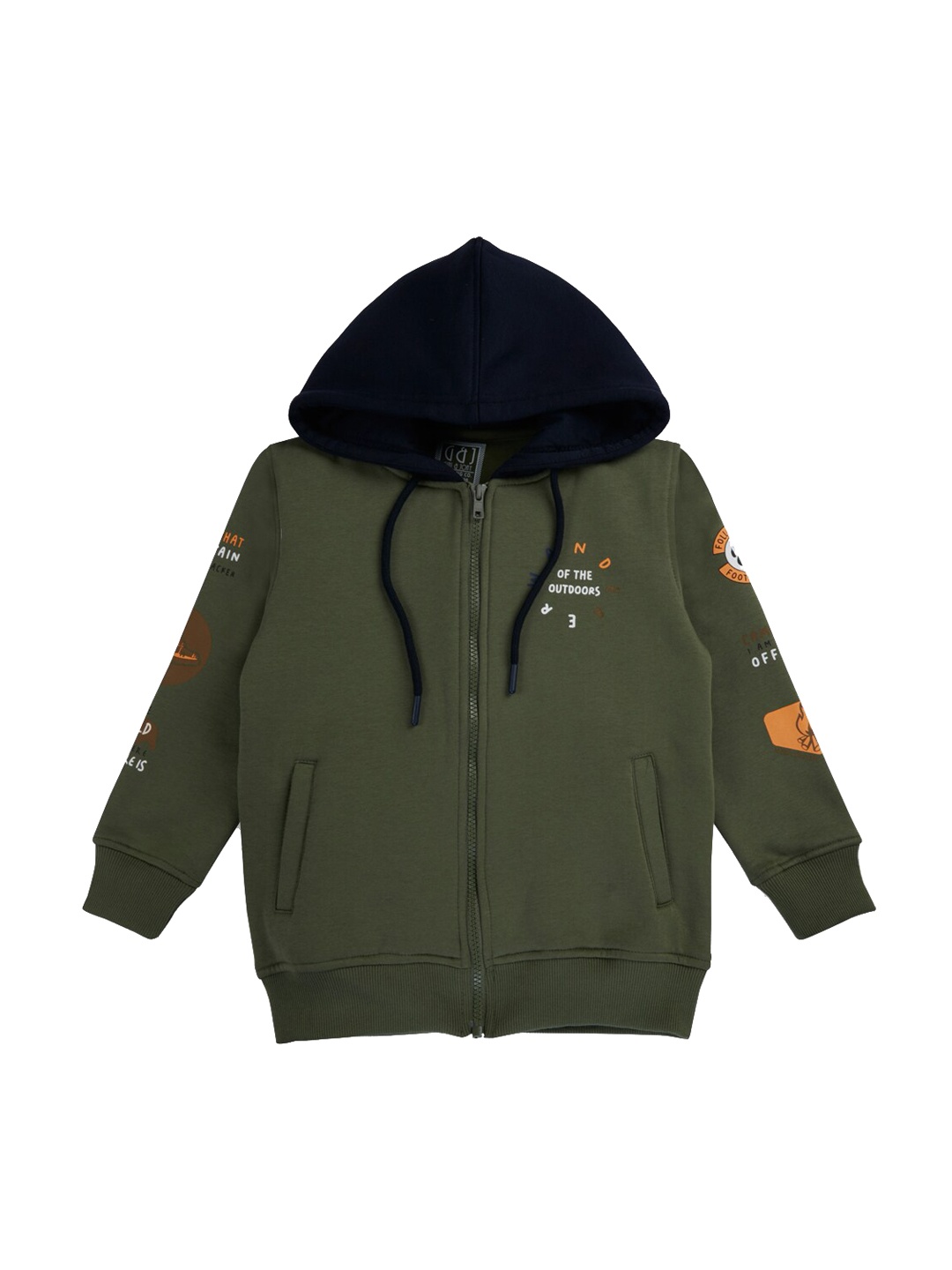 

Gini and Jony Boys Long Sleeves Cotton Tailored Jacket, Green