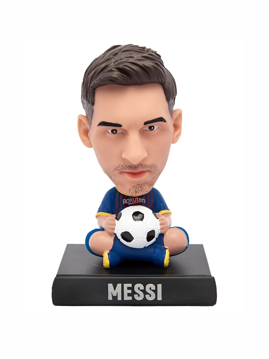 

Elegant Lifestyle Blue & White Messi Figure Mobile Stand