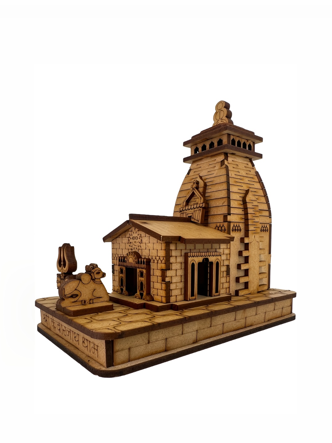 

Elegant Lifestyle Brown Wooden Religious Idol Showpiece