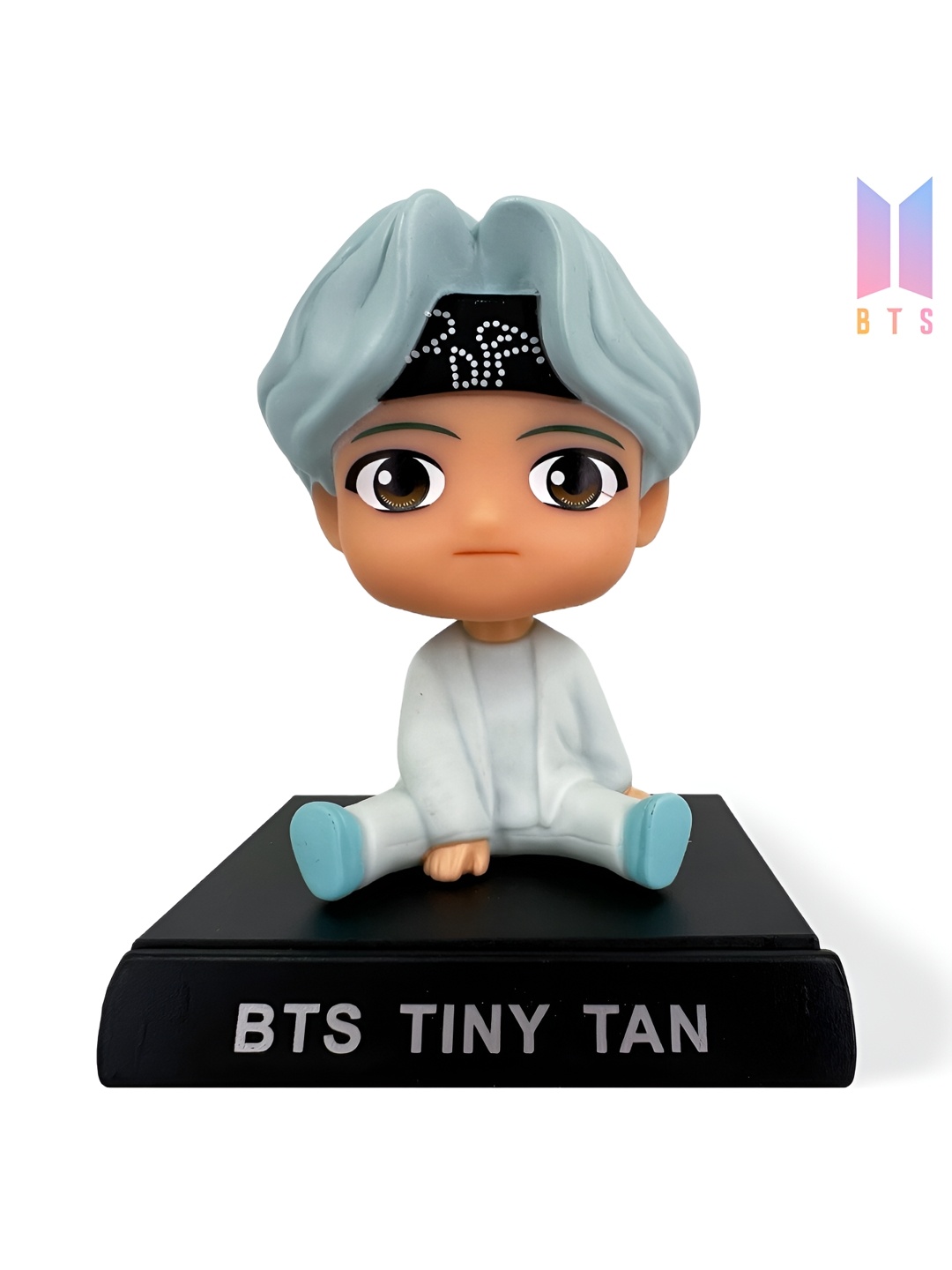 

Elegant Lifestyle White & Blue BTS Tiny Tan Mobile Stand
