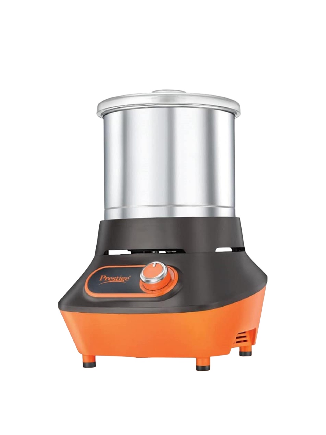 

Prestige PVG 2.0 Orange & Black Wet Grinder with Stainless Steel Drum 2 L