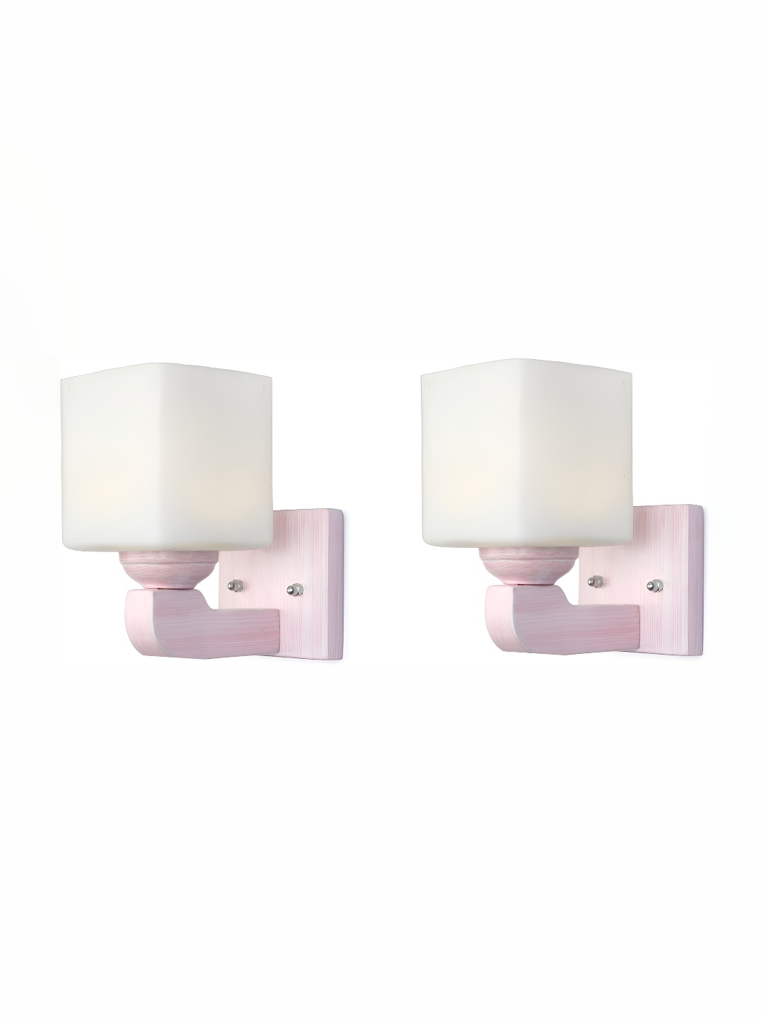 

Afast White 2 pieces Glass Wall Lamps