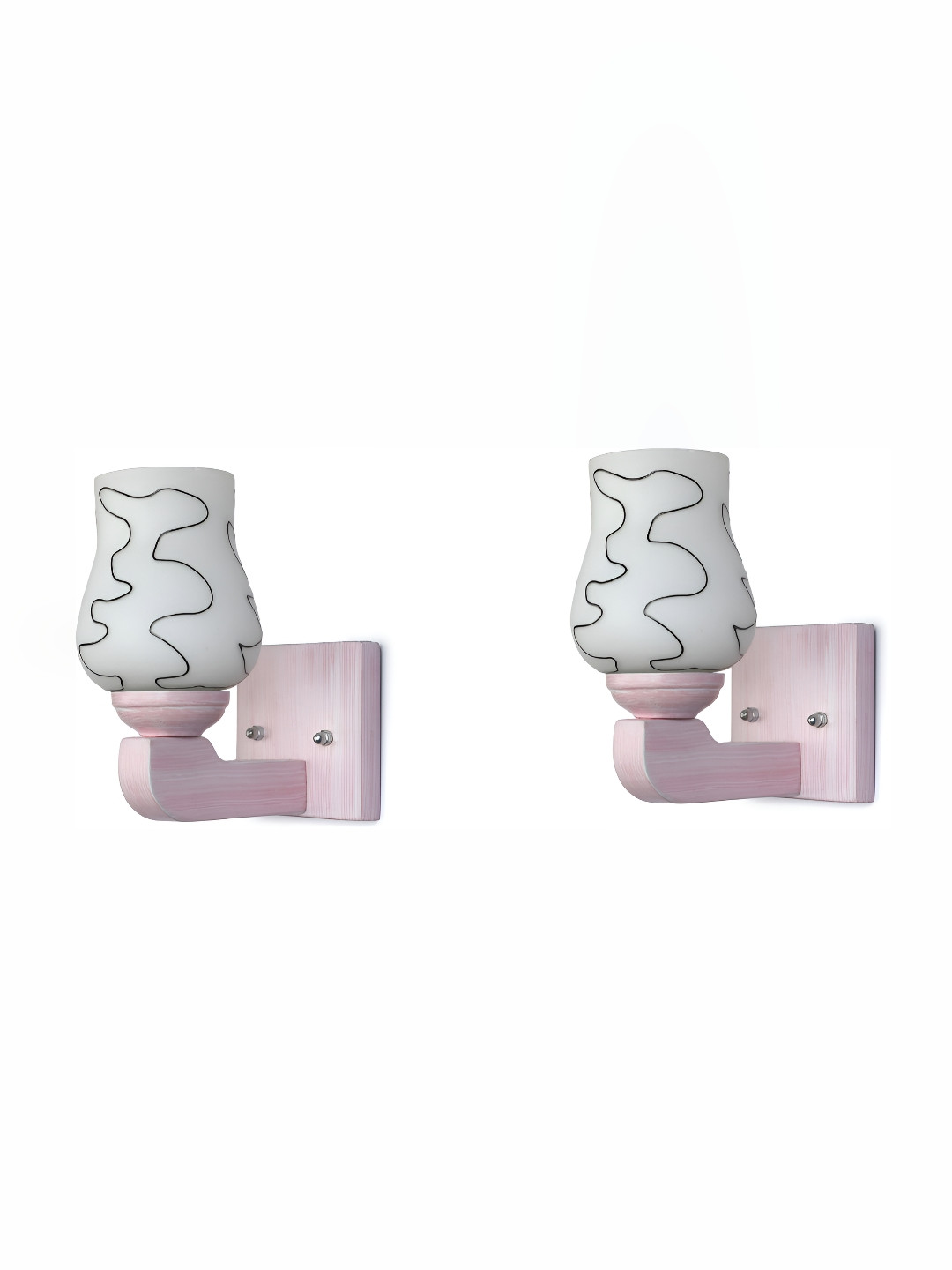 

Afast Grey 2 Pieces Glass Wall Lamp