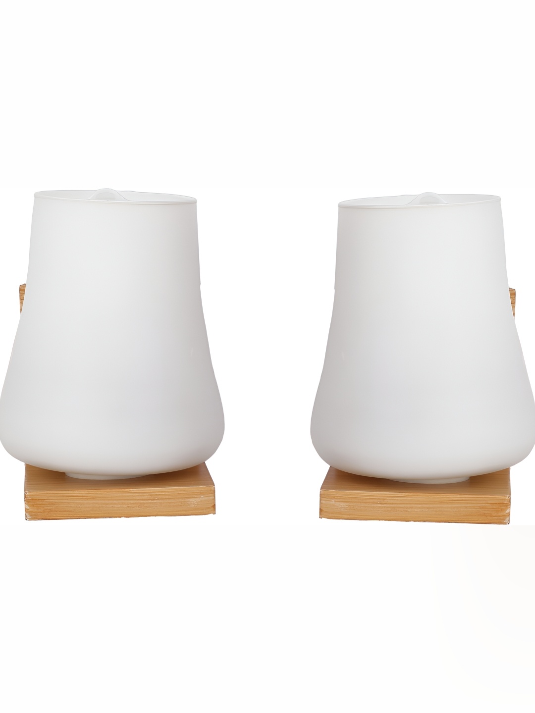 

Afast White 2 Pieces Glass Wall Lamp