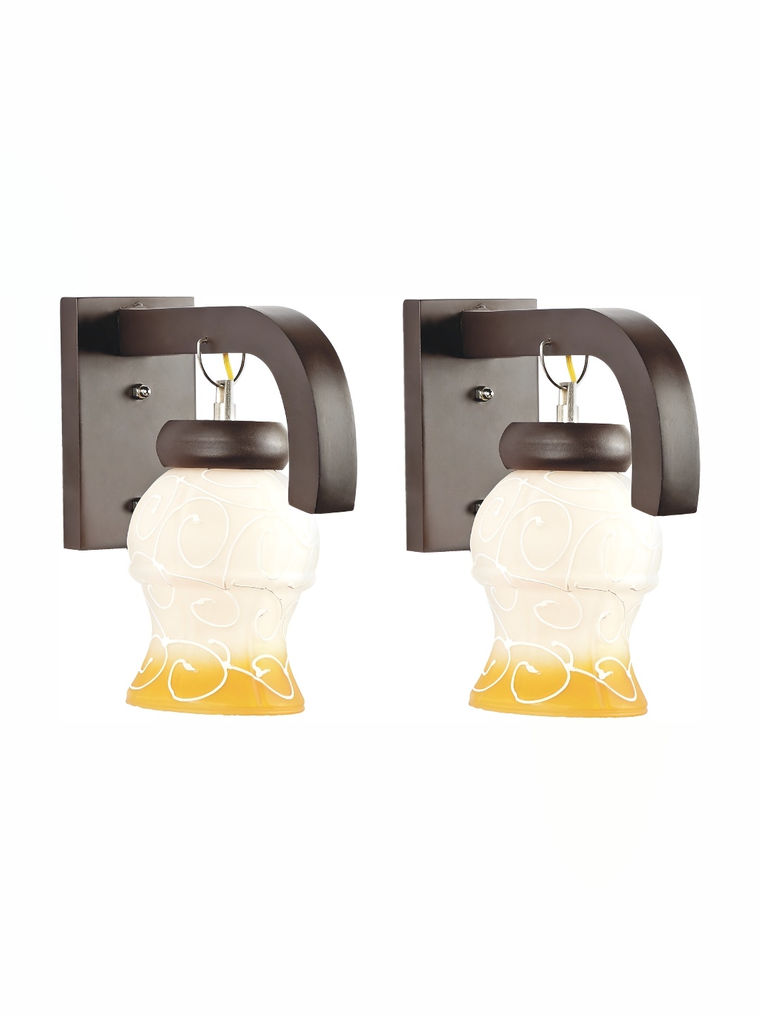 

Afast White Glass Wall Lamp