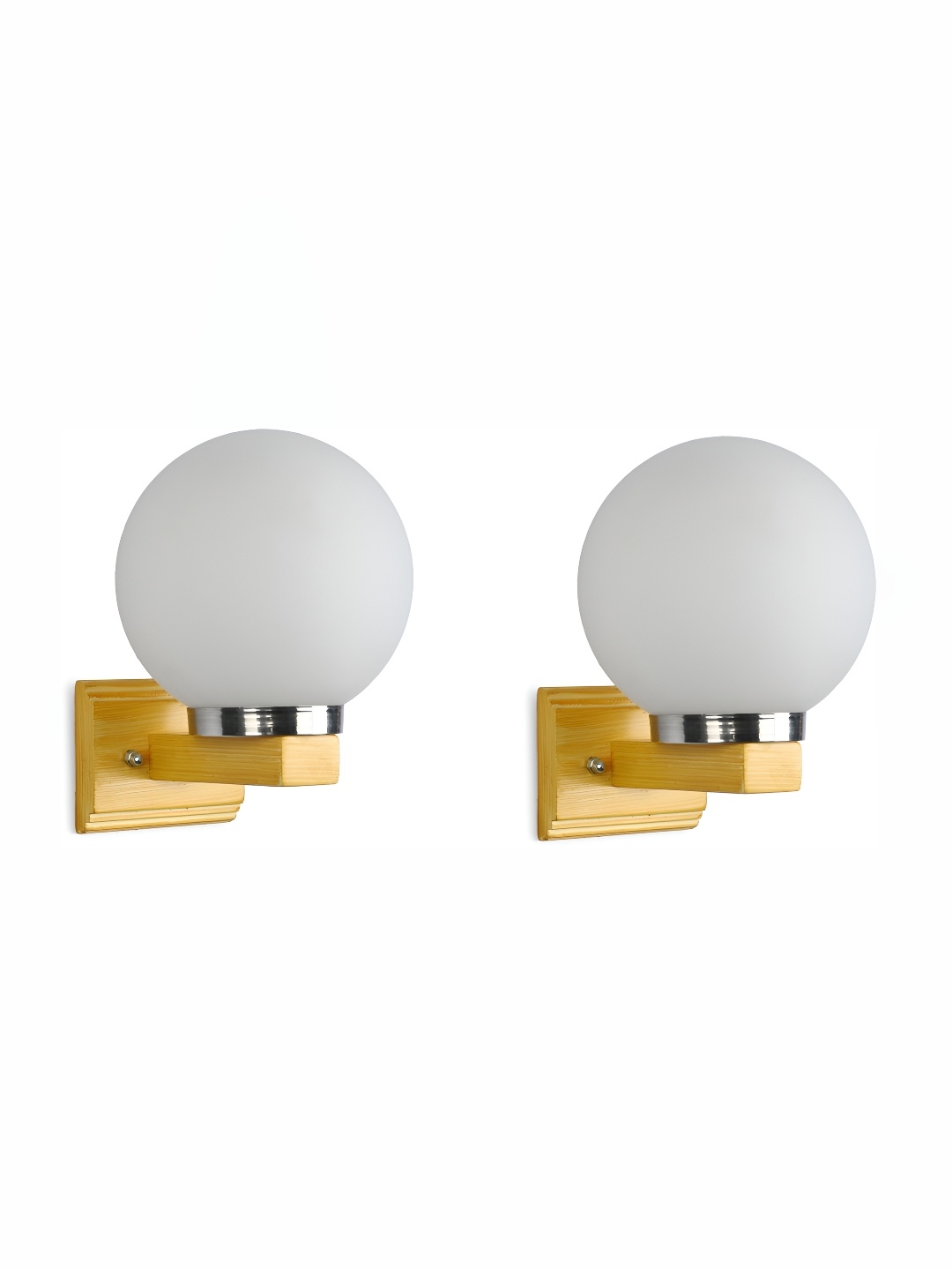 

Afast White 2 Pcs Solid Wall Lamps