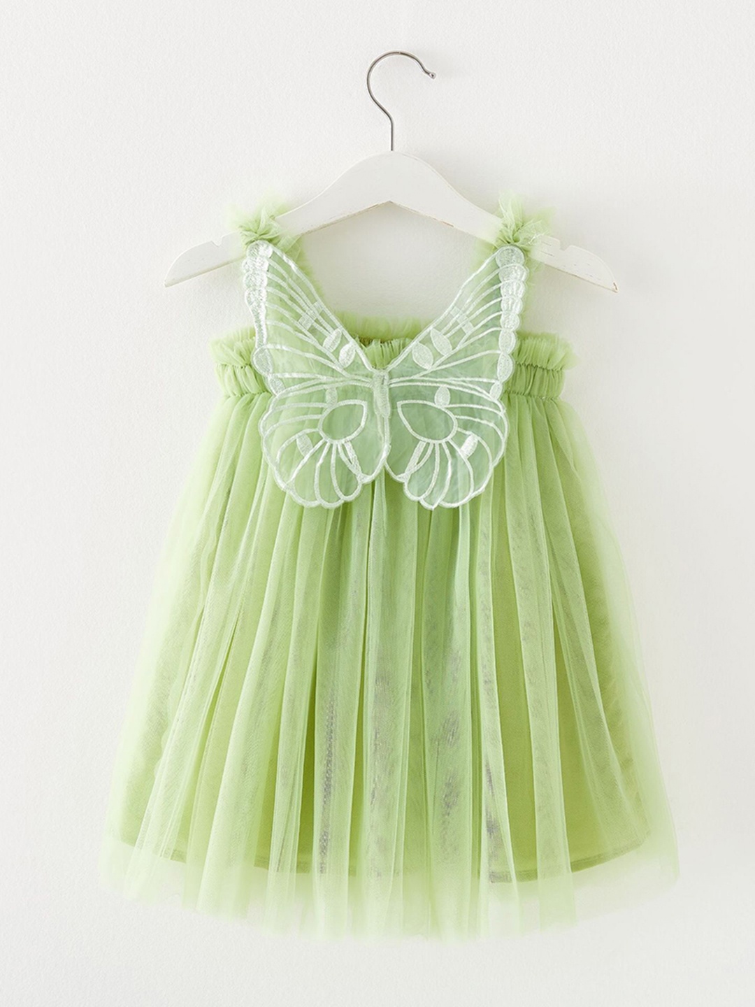 

INCLUD Green Fit & Flare Dress