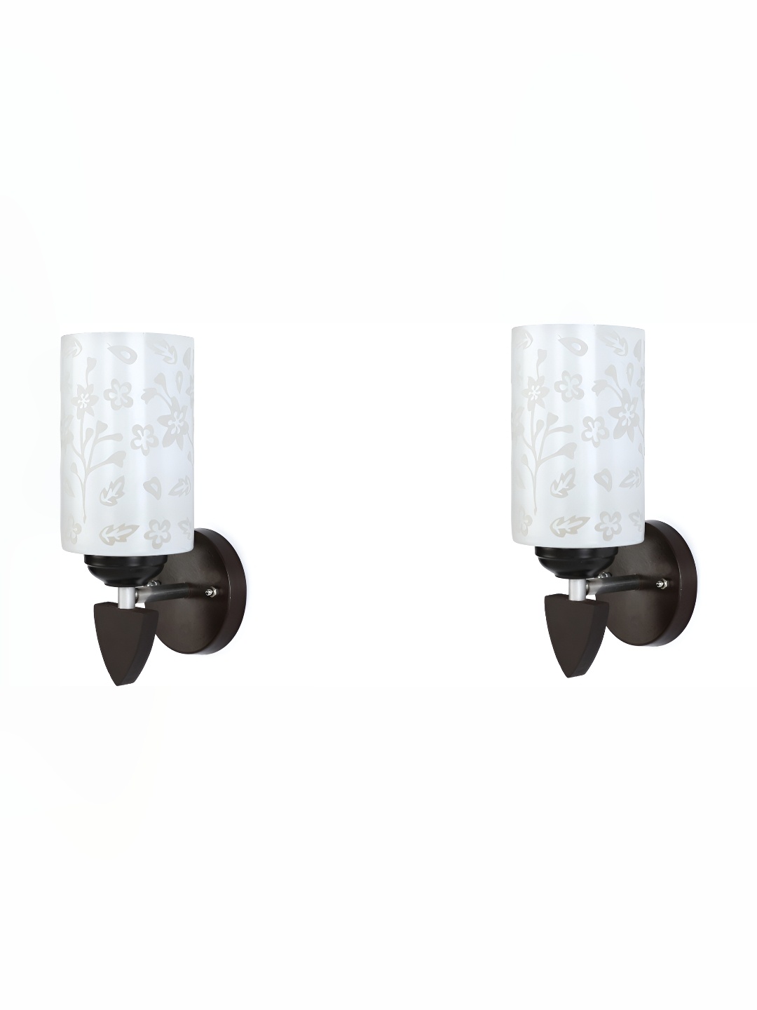 

Afast White 2 Pieces Glass Wall Lamps