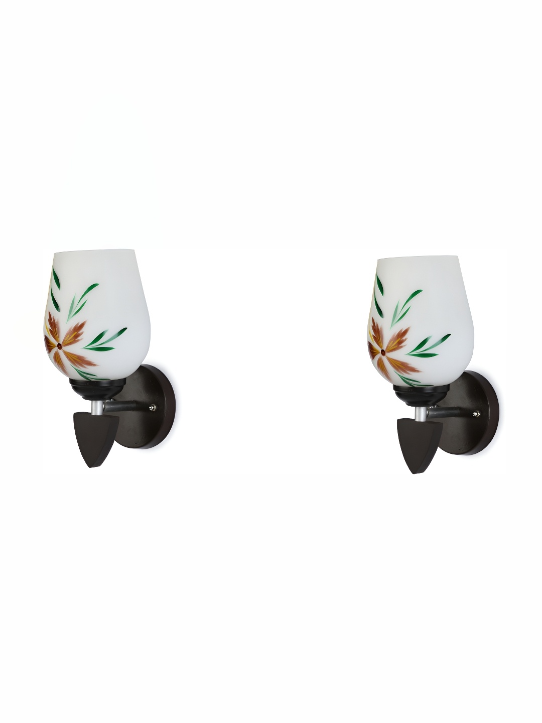 

Afast White 2 Pcs Glass Wall Lamps