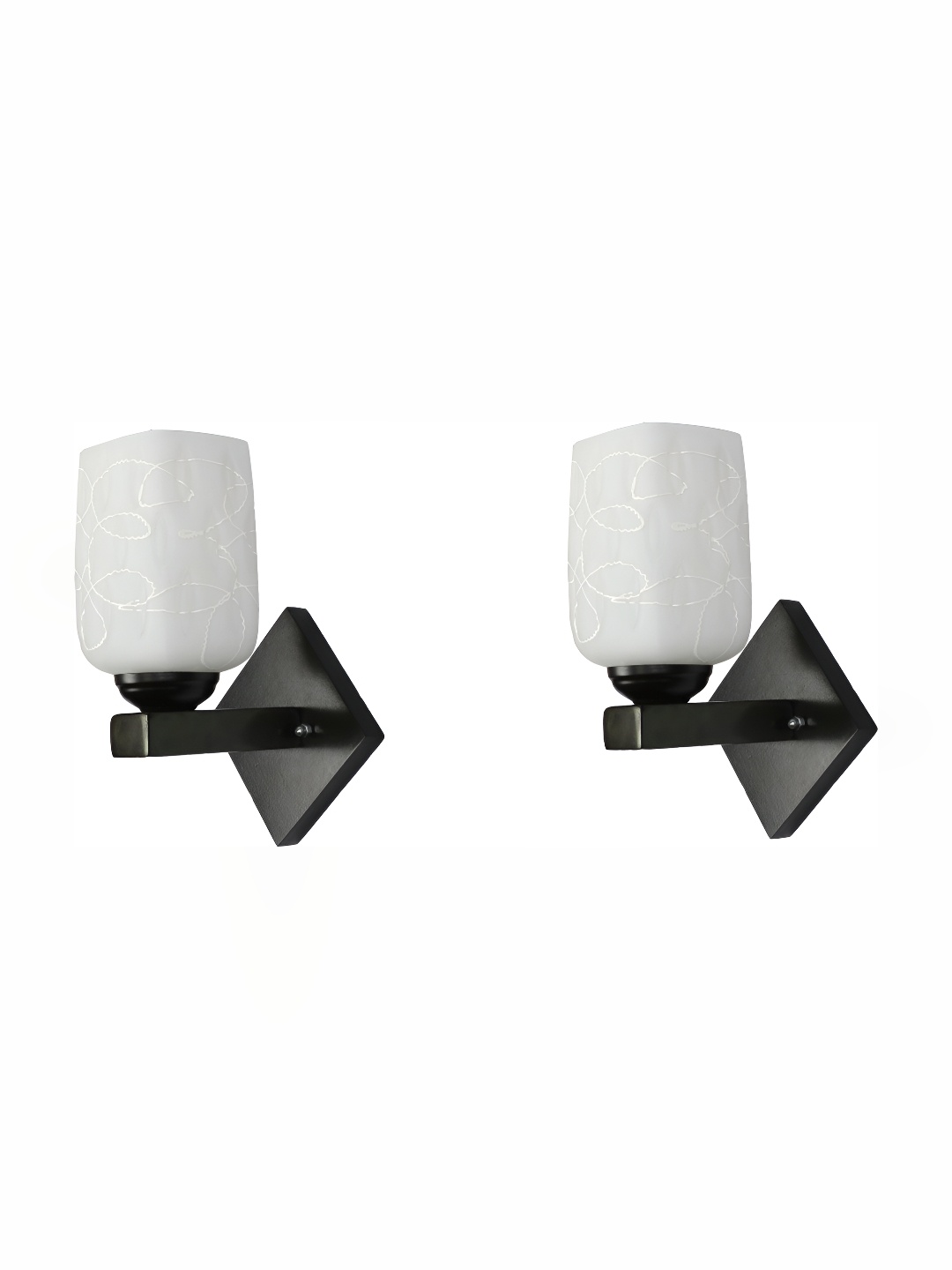 

Afast White Cylindrical Shaped Glass Wall Lamp
