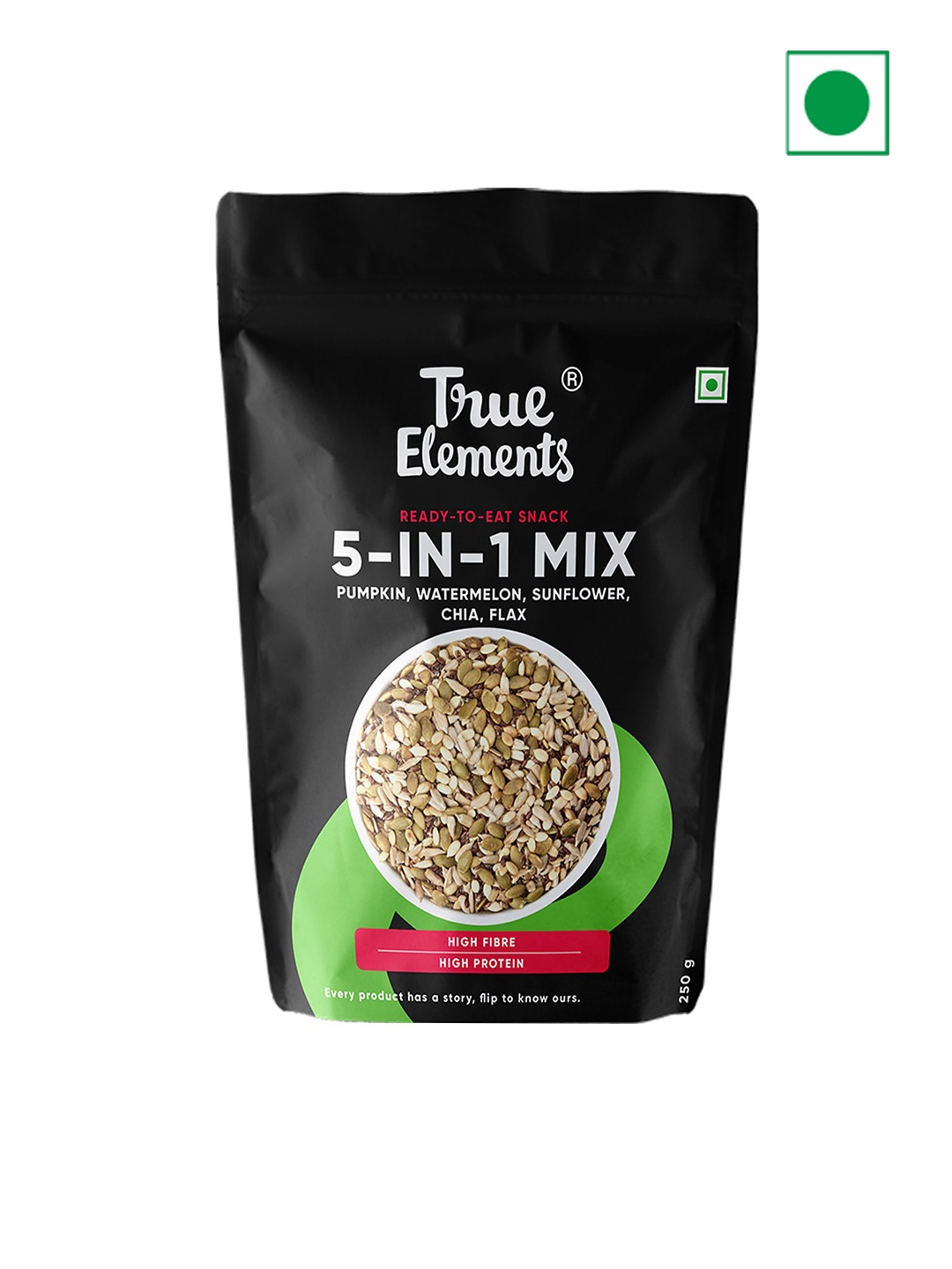 

True Elements Black 5-in-1 Super Seeds Mix 250gm