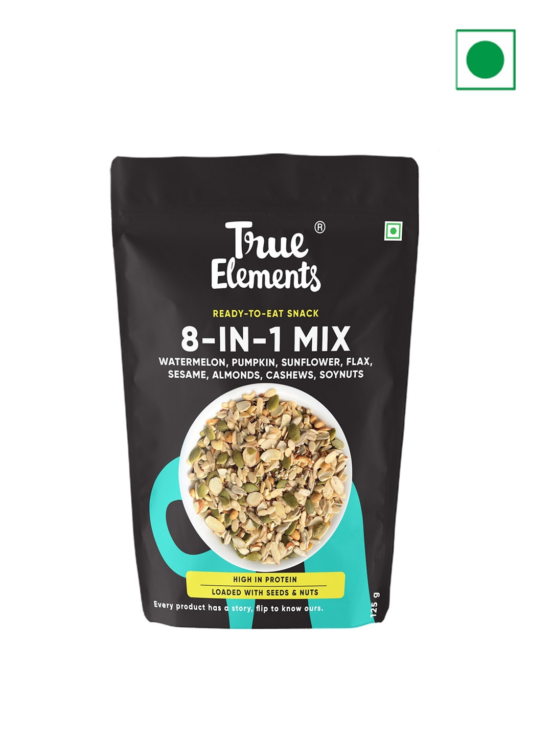 

True Elements Black 8-in-1 Mix 125gm