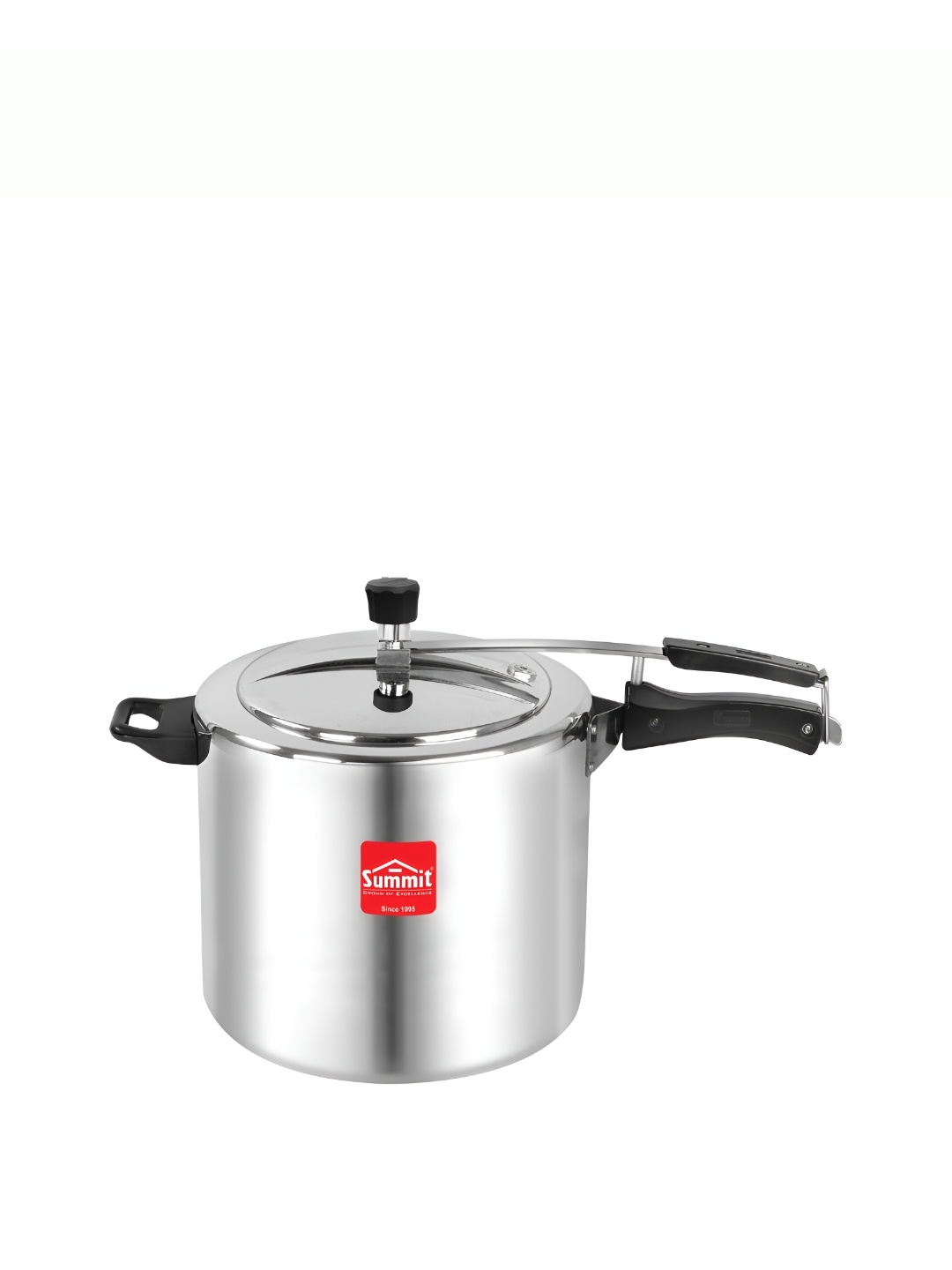 

SUMMIT Innerlid 15L Plain Supreme Aluminium Pressure Cooker, Silver