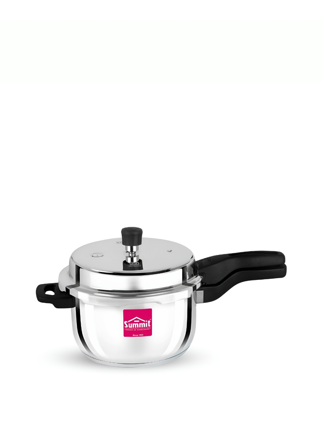 

SUMMIT Outerlid 5L Triply Induction Elite Stainless Steel Pressure Cooker, Silver