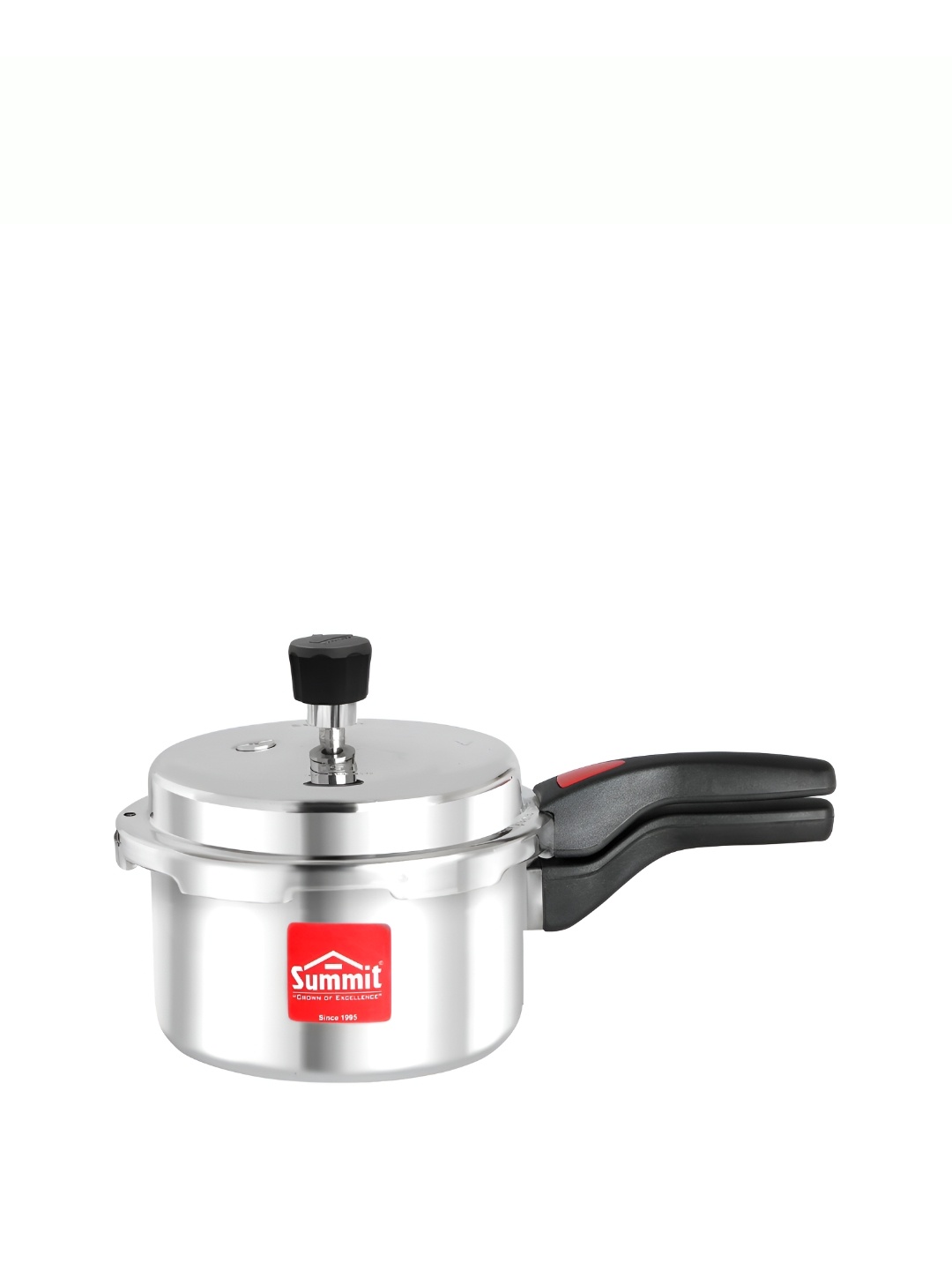 

SUMMIT Outerlid 2L Supreme Aluminium Pressure Cooker, Silver