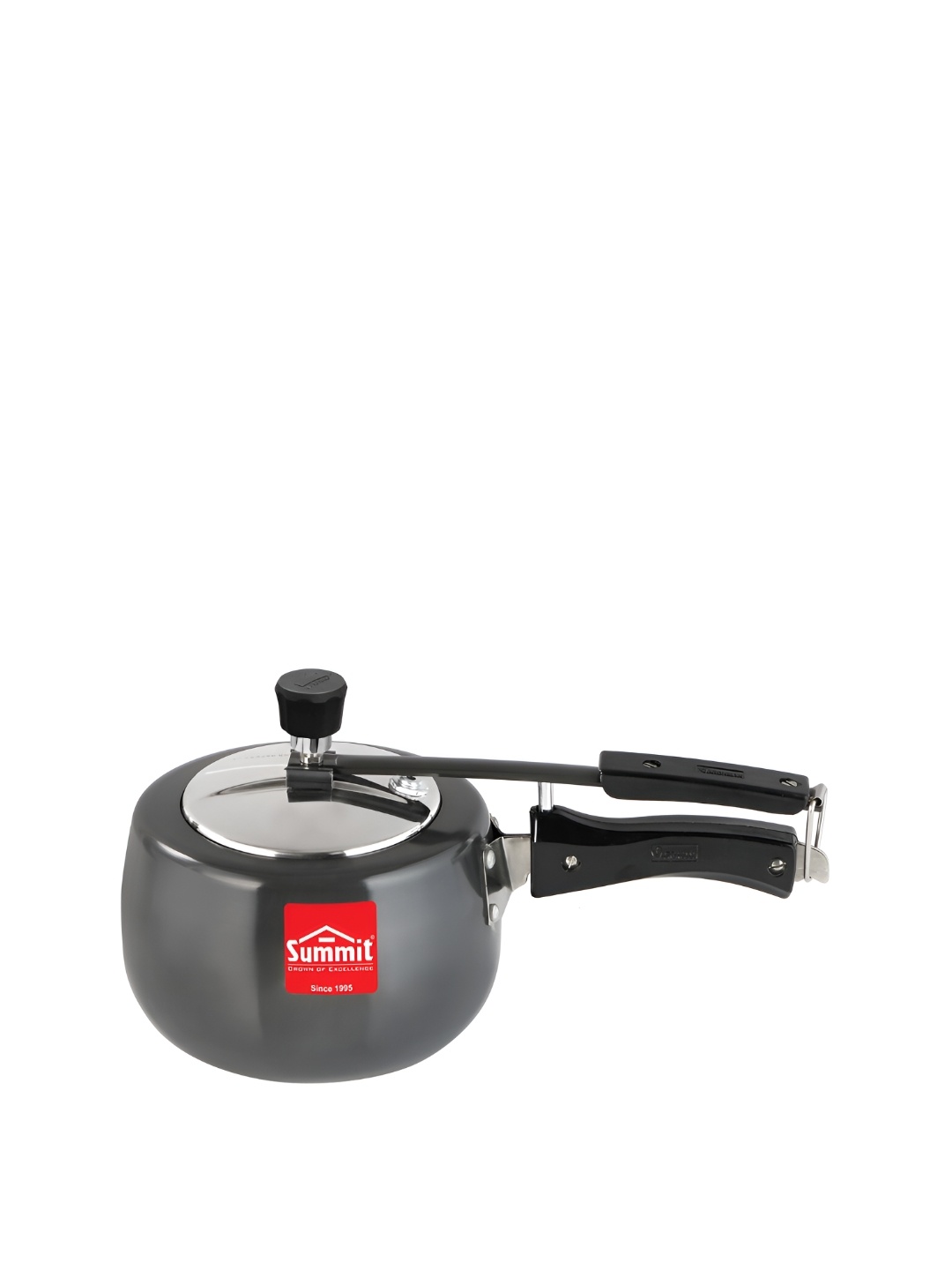 

SUMMIT Innerlid 2L C-tura Induction Hard Anodised Aluminium Pressure Cooker, Silver
