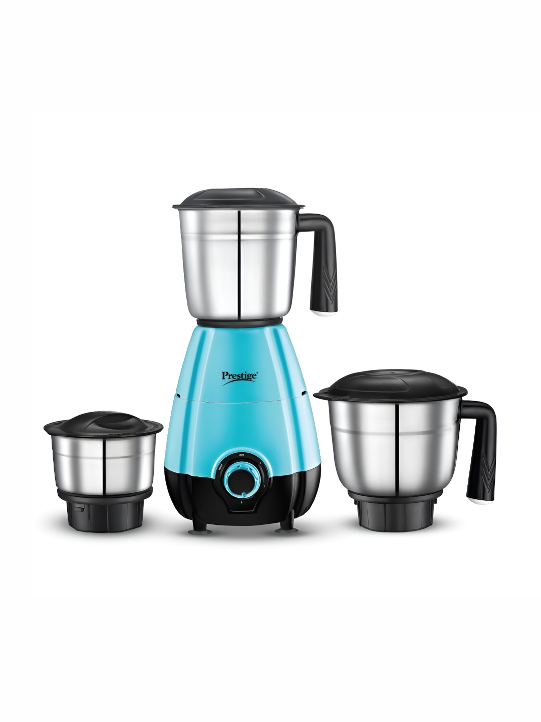 

Prestige Diva Blue & Black 500 Watt Mixer Grinder With 3 Jars