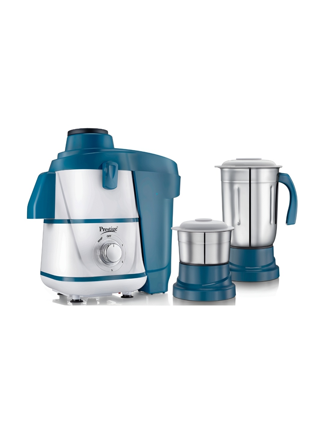 

Prestige Breeze Blue & White 500W Juicer Mixer Grinder With 2 Jars