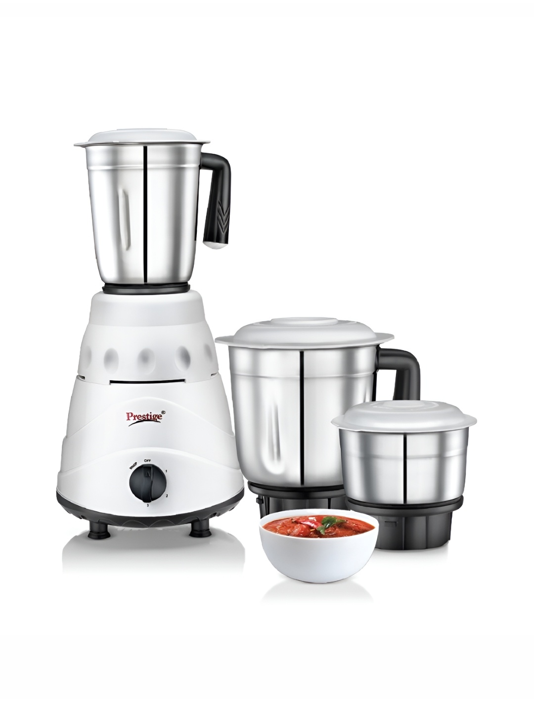 

Prestige Coral White 500W Mixer Grinder With 3 Jars
