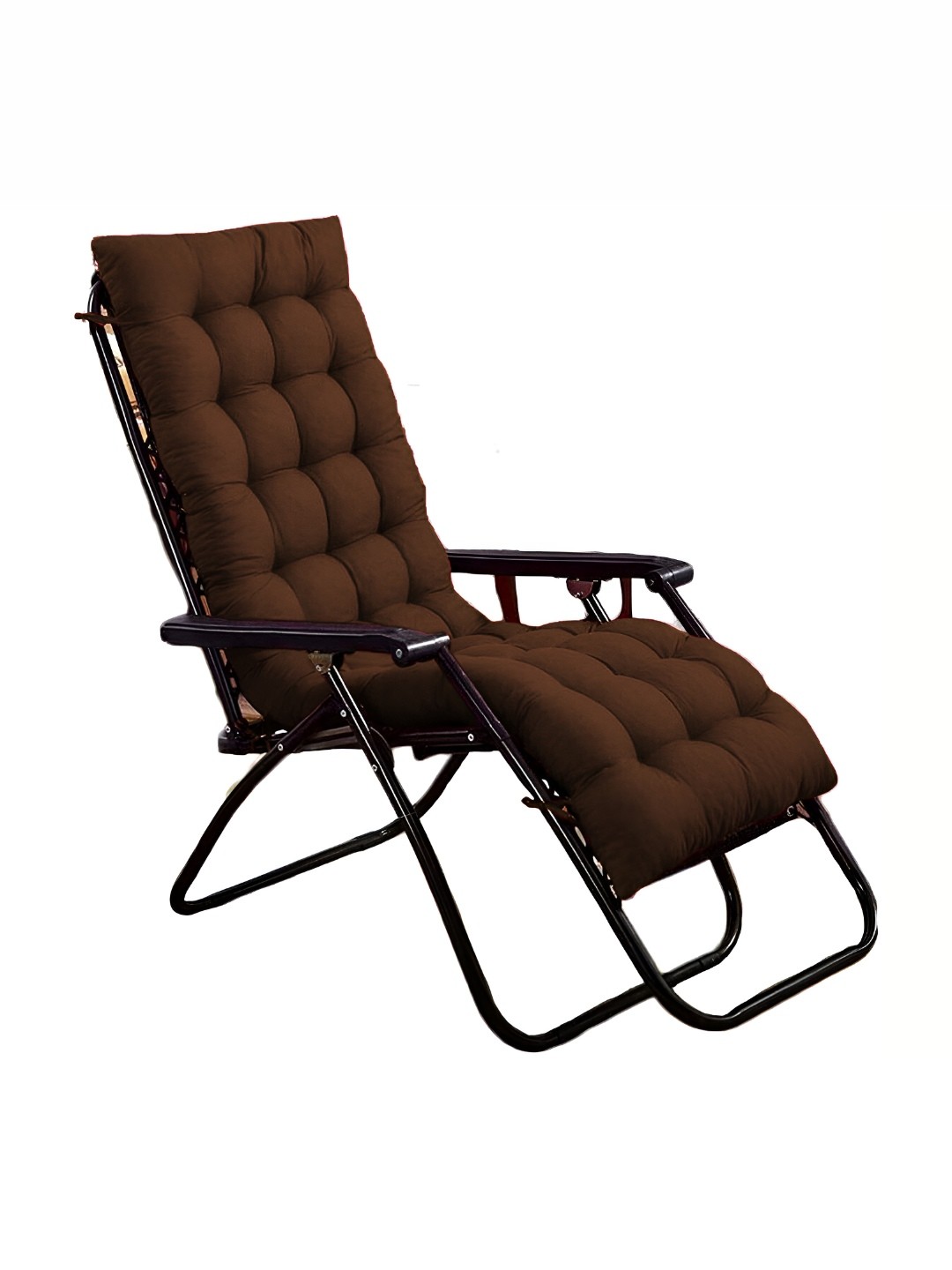 

Mom's Moon Brown Solid Chair Pad