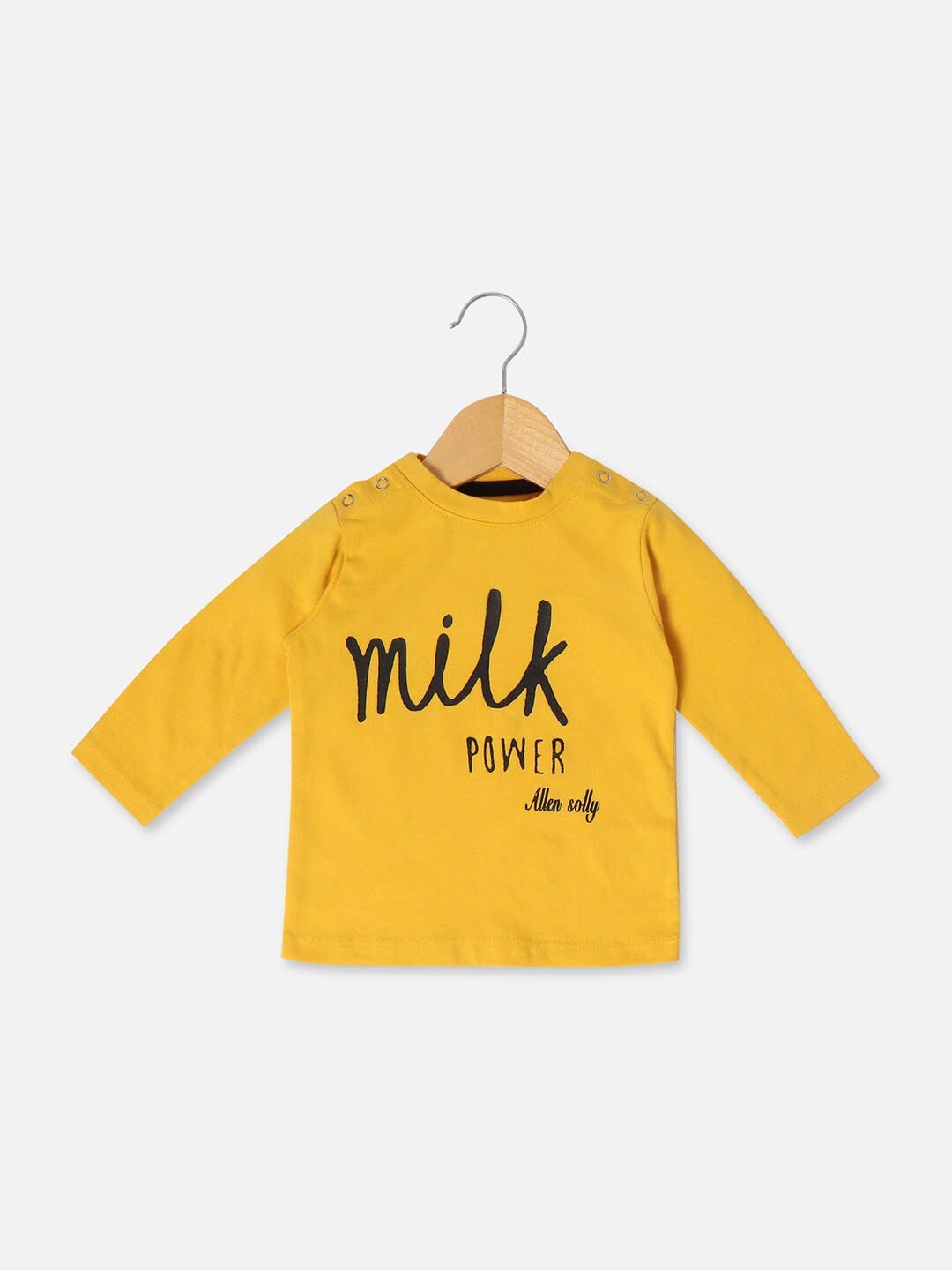 

Allen Solly Junior Boys Typography Printed T-Shirt, Yellow