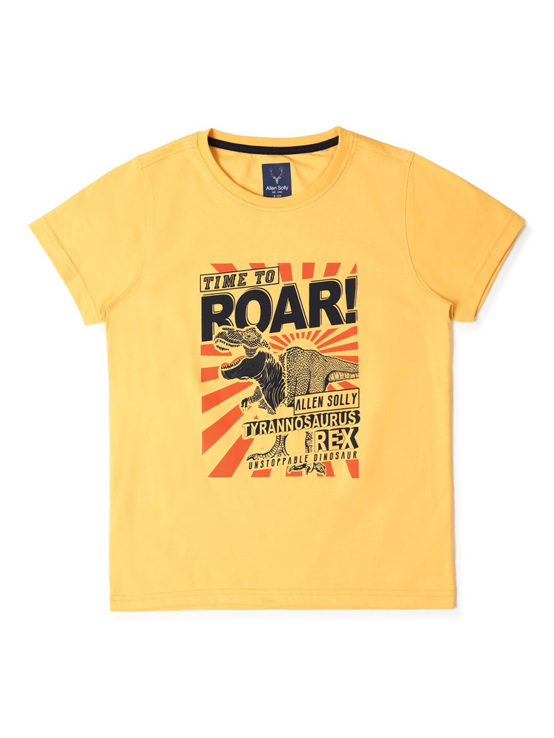 

Allen Solly Junior Boys Graphic Printed T-shirt, Yellow