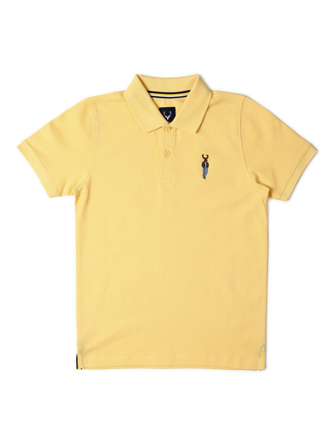 

Allen Solly Junior Boys Polo Collar T-shirt, Yellow