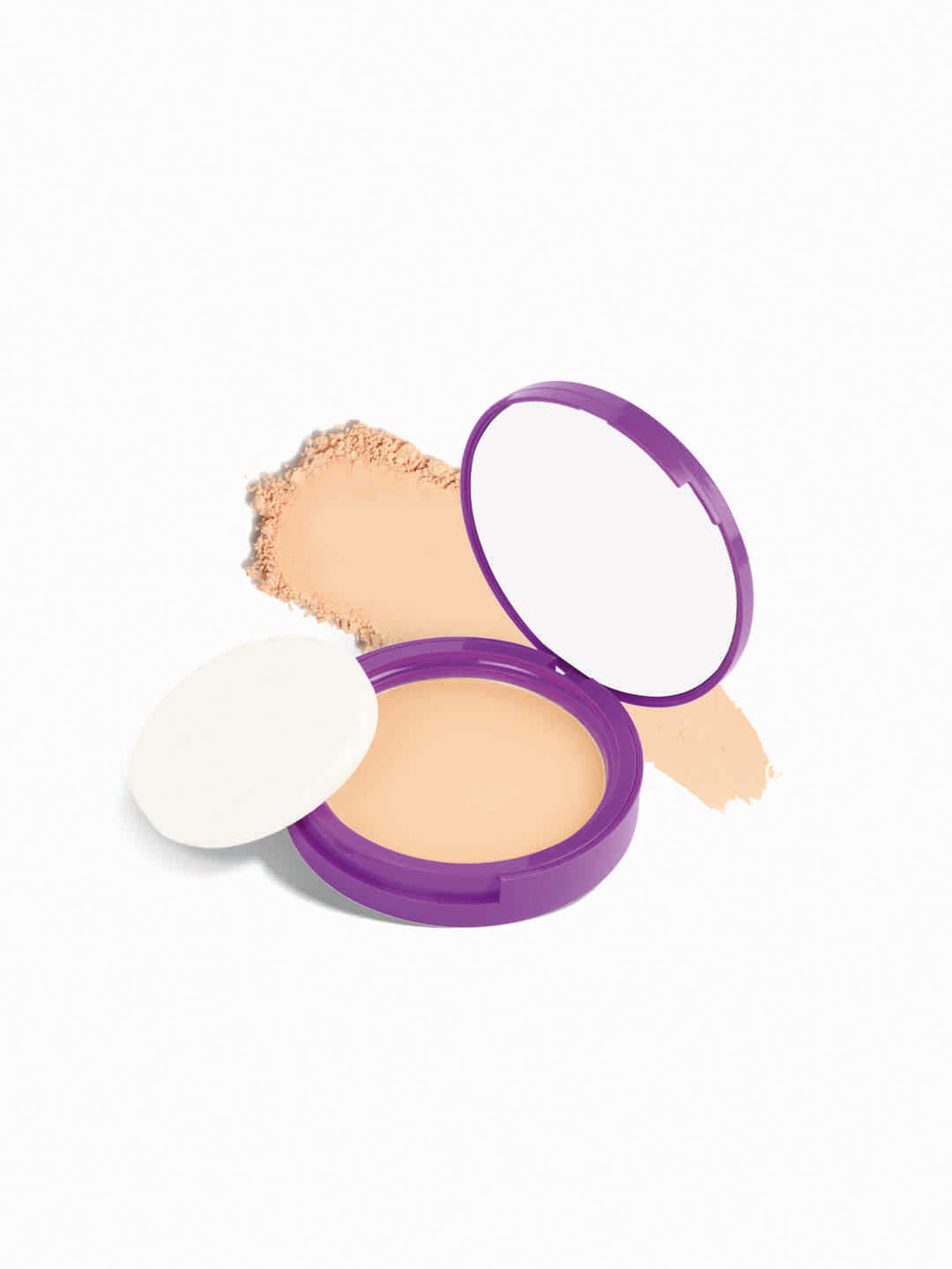 

SUGAR POP Longwear Medium Coverage Compact with Vitamin E - Biscuit 07, Beige