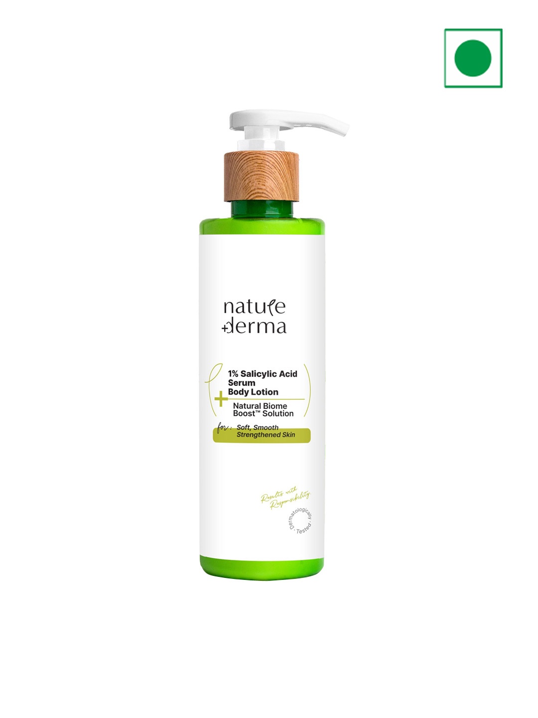 

Nature Derma 1% Salicylic Acid Serum Body Lotion - 200 ml, White