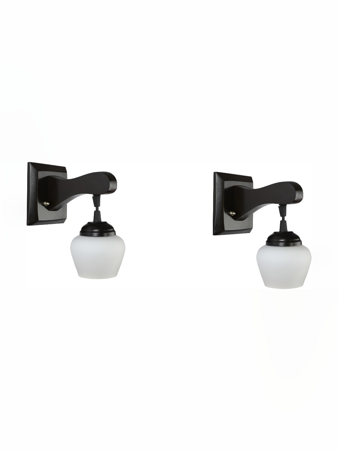 

Afast White 2 Pieces Glass Wall Lamps