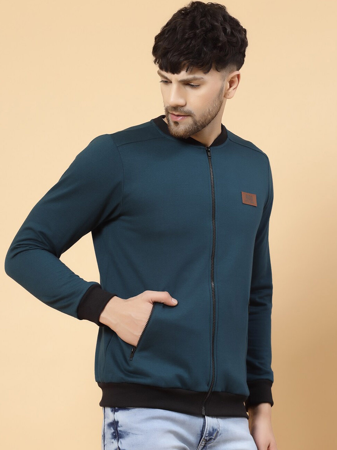 

Rigo Lightweight Bomber Jacket, Teal