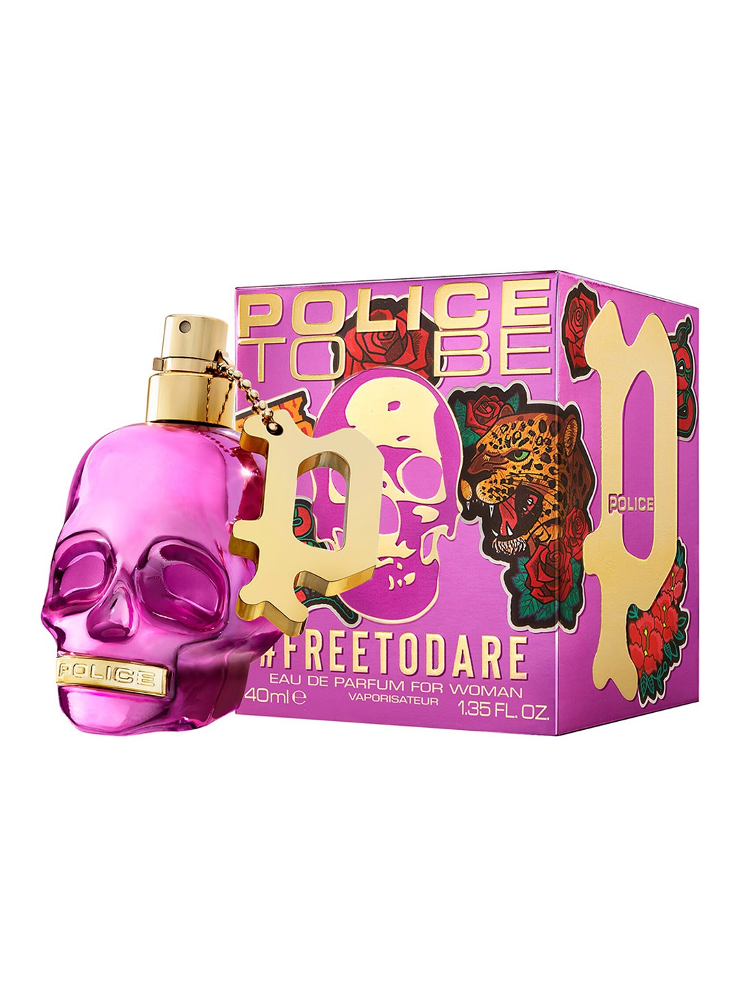 

Police Women Free To Dare Long Lasting Eau De Parfum - 40ml, Transparent