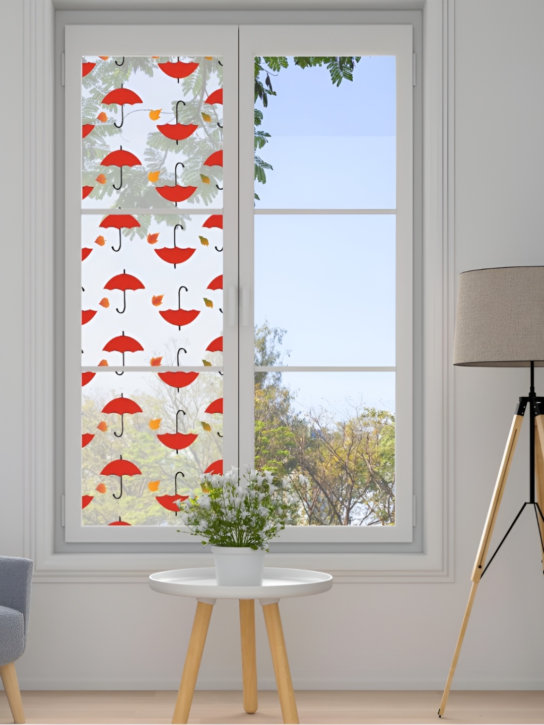 

CVANU Red Printed Waterproof Wallpaper