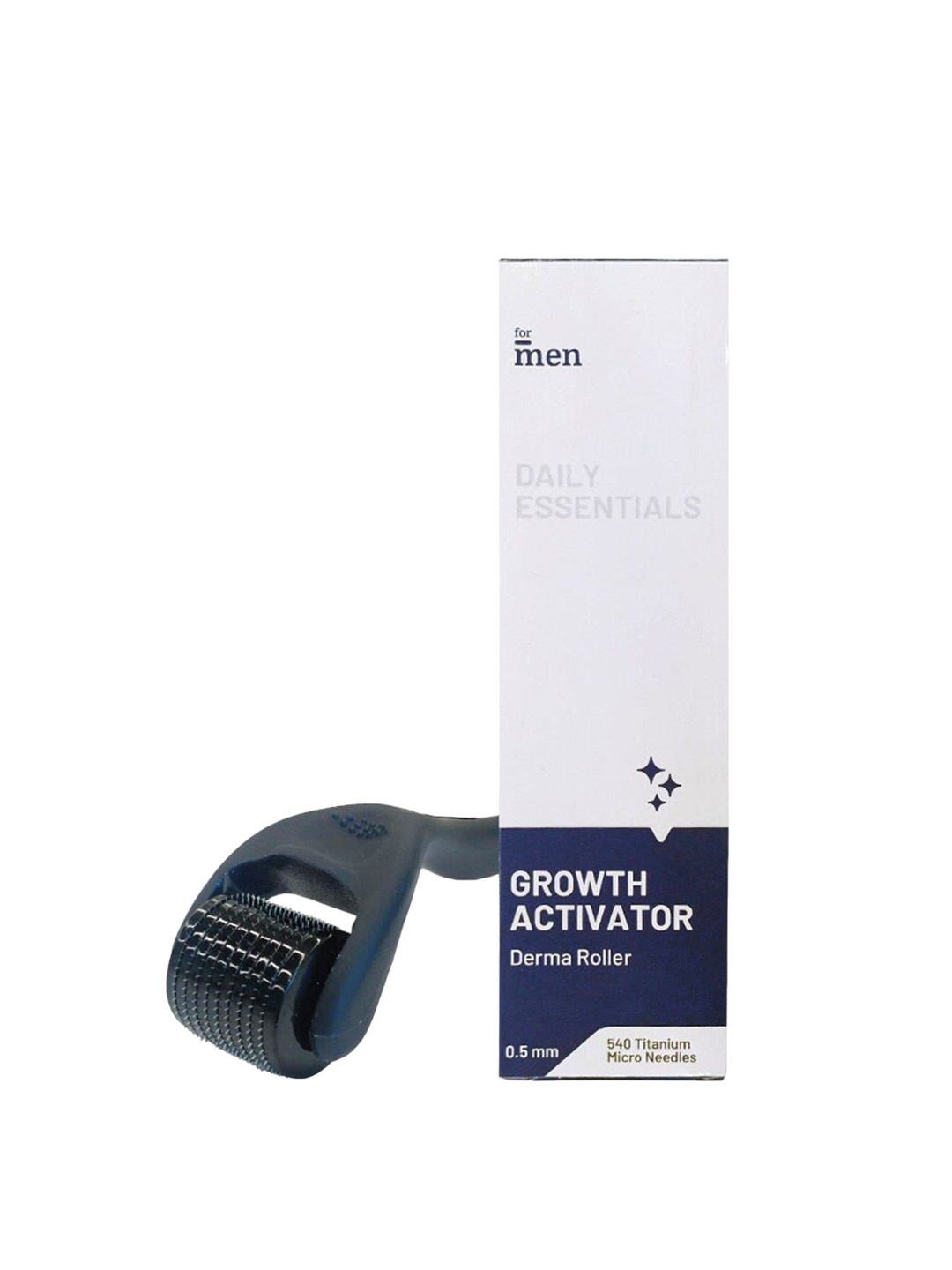 

ForMen Daily Essentials Growth Activator Derma Roller, Black