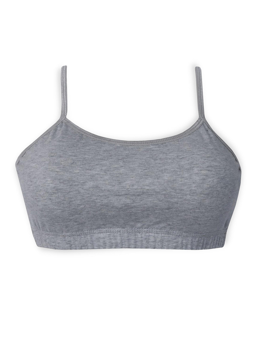 

DChica Full Coverage Sports Bra, Grey melange