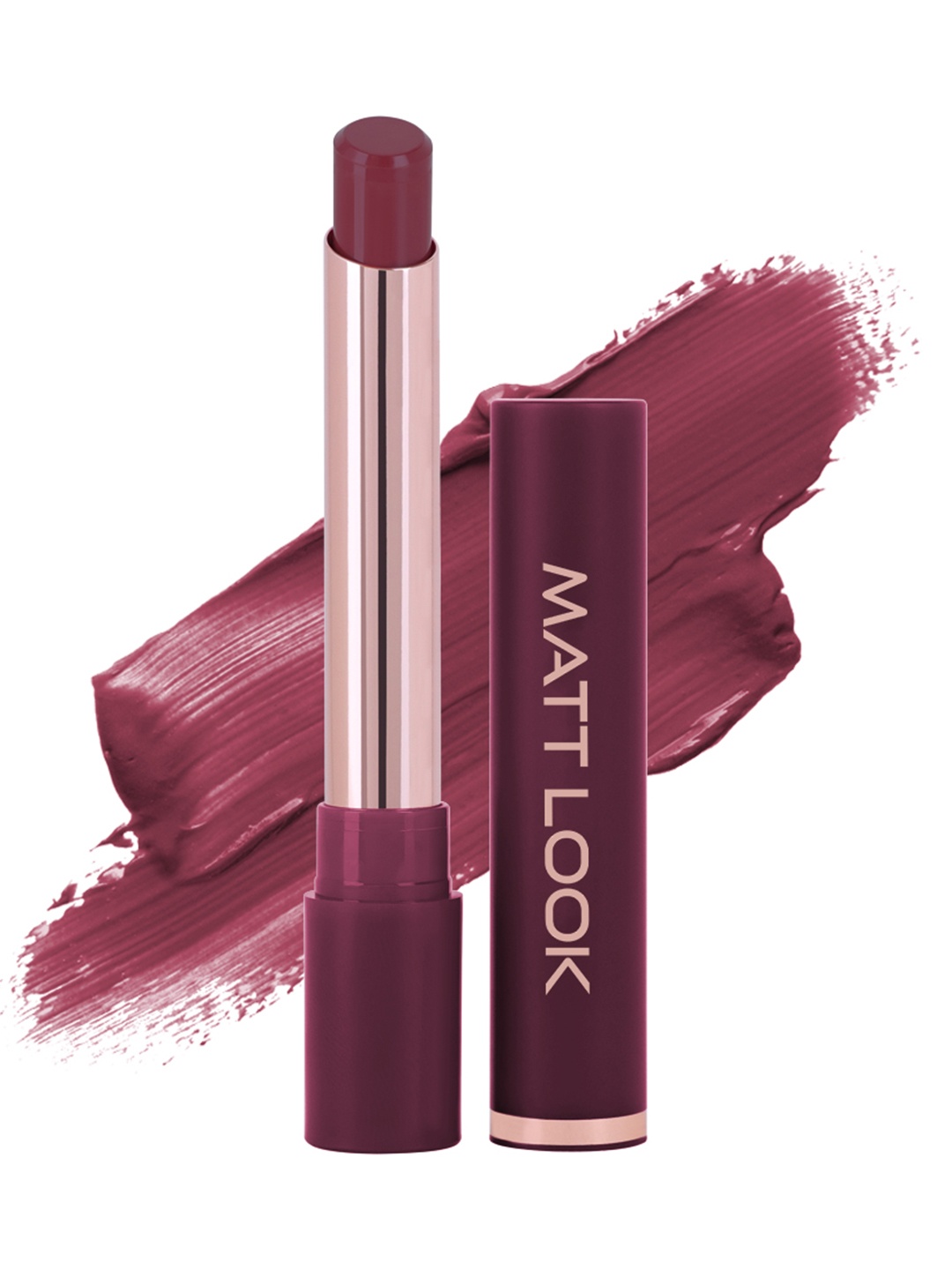 

MATTLOOK Matinee Matte Non Transfer Lipstick - Plum Beauty, Purple