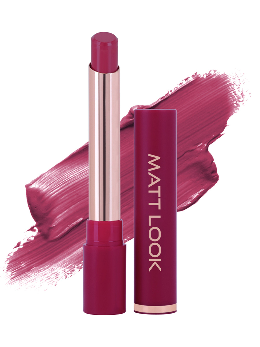 

MATTLOOK Matinee Matte Non Transfer Lipstick - Very Magenta, Mauve