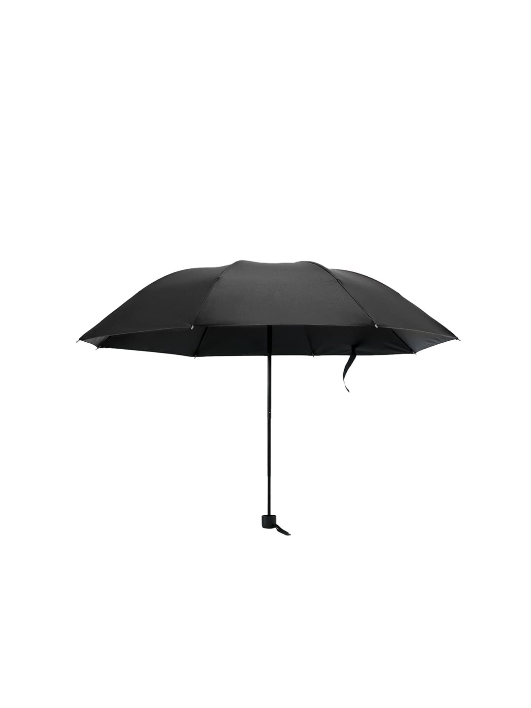 

Kuber Industries 3 Fold Manual Waterproof Umbrella, Black