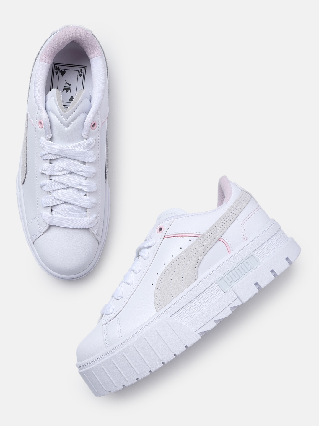 

Puma Women Mayze Queen of Hearts Sneakers, White